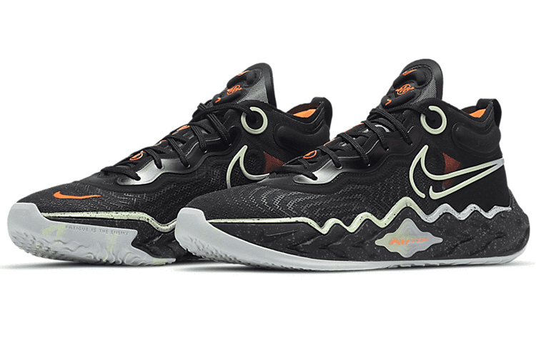 Кроссовки Nike Air Zoom G.T. Run EP (черно-зеленые) — фото 3