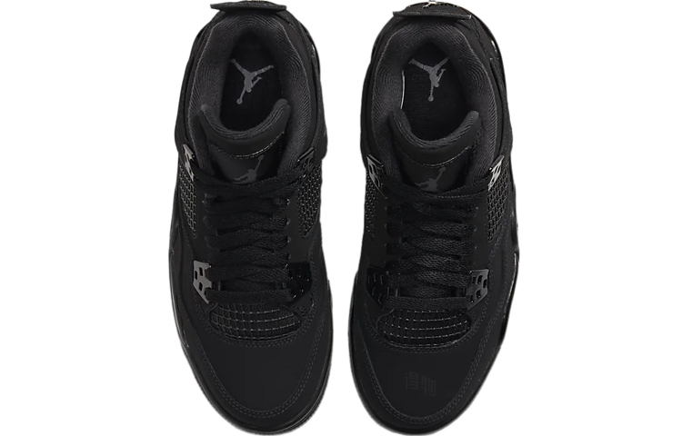 Женские кроссовки Jordan Air Jordan 4 (черный) — Чёрный — фото 4