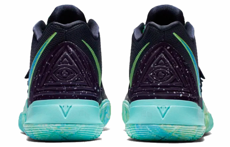 Мужские кроссовки Nike Kyrie 5 "UFO" (синие) — фото 3