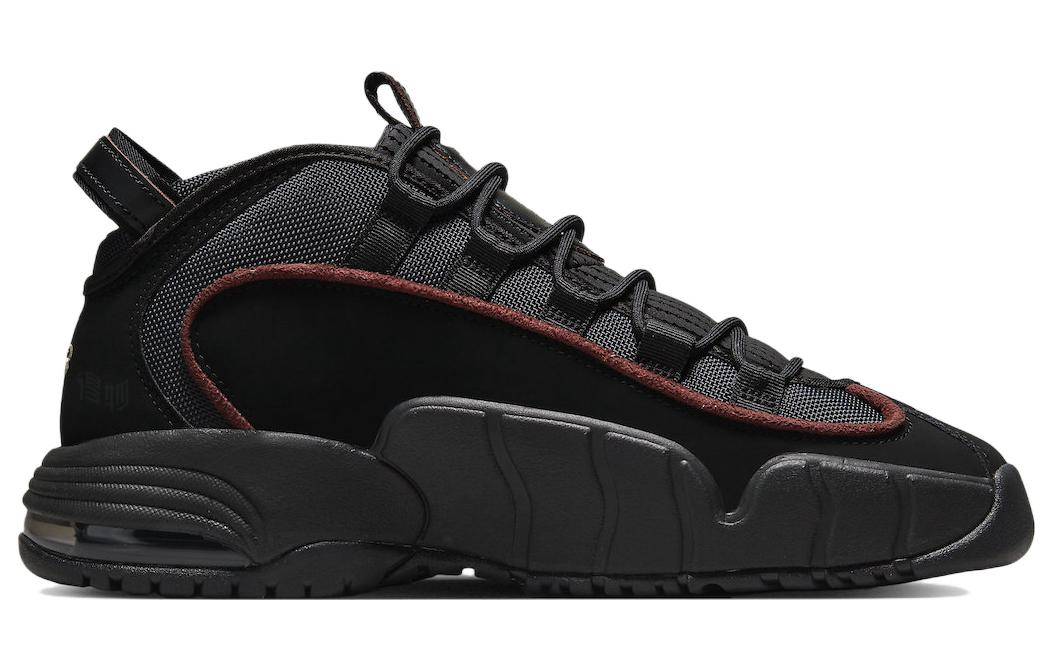 Мужские кроссовки Nike Air Max Penny 1 (черные) — фото 2