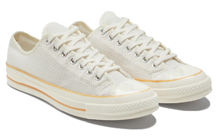 Кеды Converse 1970s Chuck Taylor All Star (бежево-оранжевые) — Бежевый / оранжевый — фото 3
