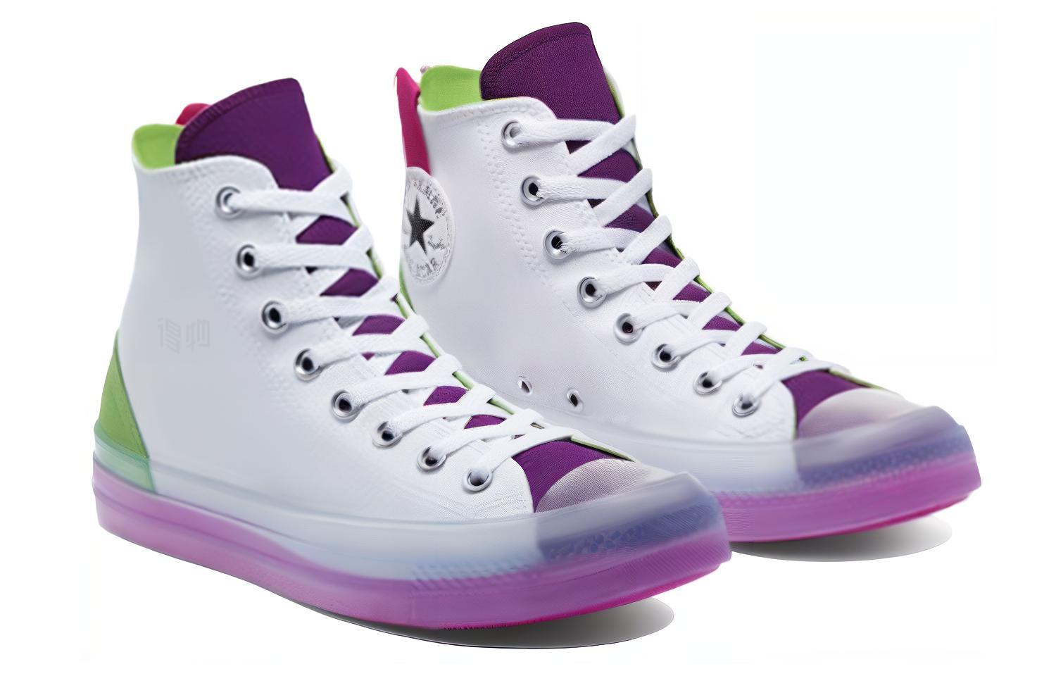 Кеды Converse Chuck Taylor All Star CX (бело-фиолетовые) — фото 3