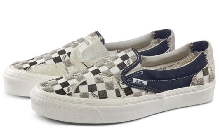 Слипоны Vans Slip-On Bricolage LX (черно-белый) — фото 2
