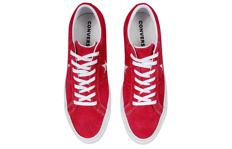 Кеды Converse One Star Ox (красный) — фото 4