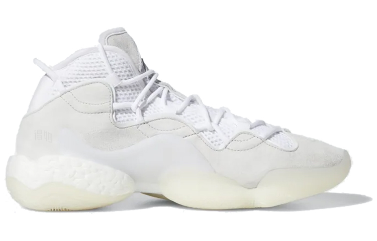Мужские кроссовки adidas originals Crazy BYW 3.0 BYW III (белые) — фото 2