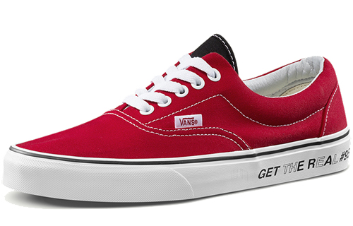 Кеды Vans Era The Real (красные) — фото 2