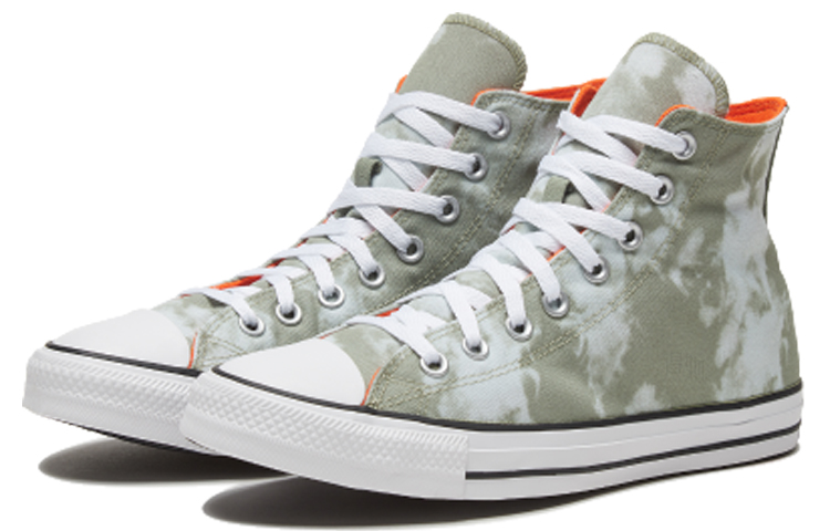 Кеды Converse Chuck Taylor All Star (серые) — 扎染 — фото 2