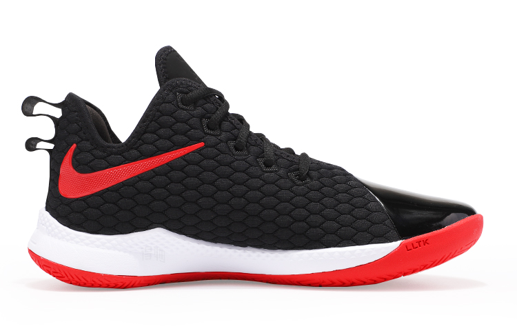 Мужские кроссовки Nike Witness 3 Lebron Prm (черно-красный) — Чёрныйкрасный — фото 2