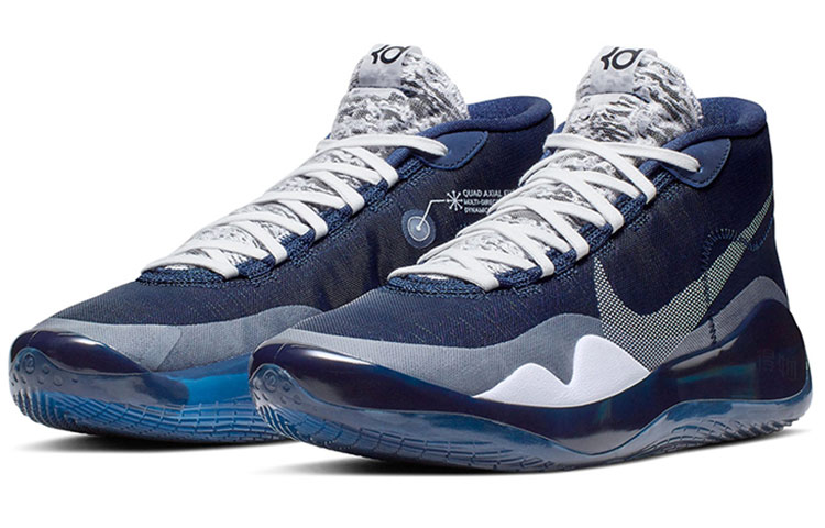 Кроссовки Nike KD 12 ZOOM (синий) — фото 3