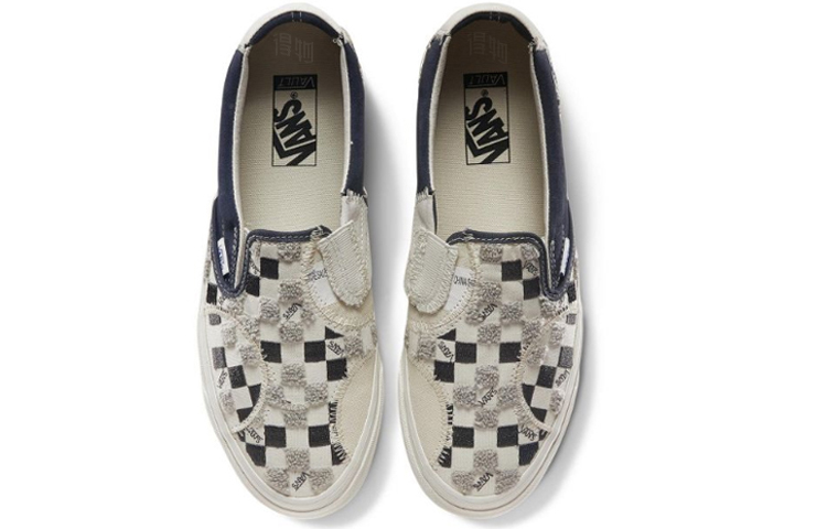 Слипоны Vans Slip-On Bricolage LX (черно-белый) — фото 3
