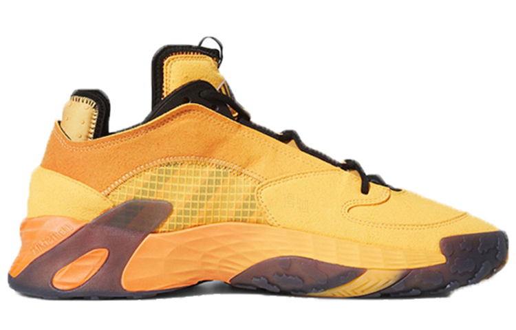Мужские кроссовки adidas Streetball Flash Orange (оранжевые) — фото 2