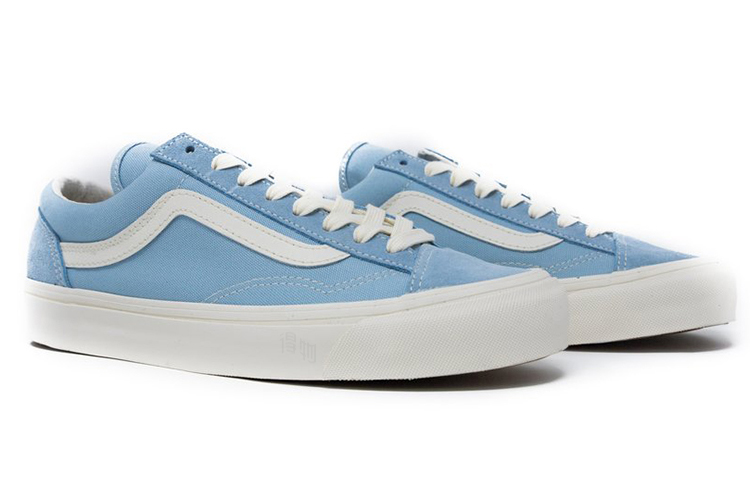 Кеды Vans Style 36 (сине-белый) — фото 4