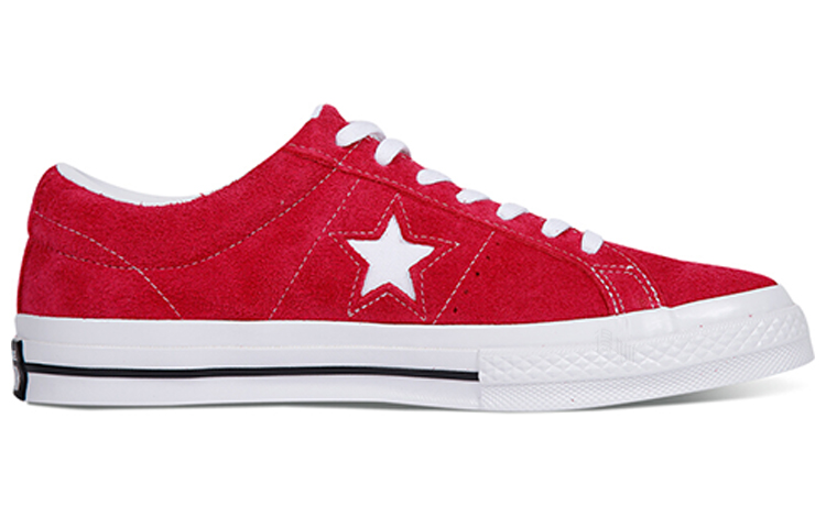 Кеды Converse One Star Ox (красный) — фото 2