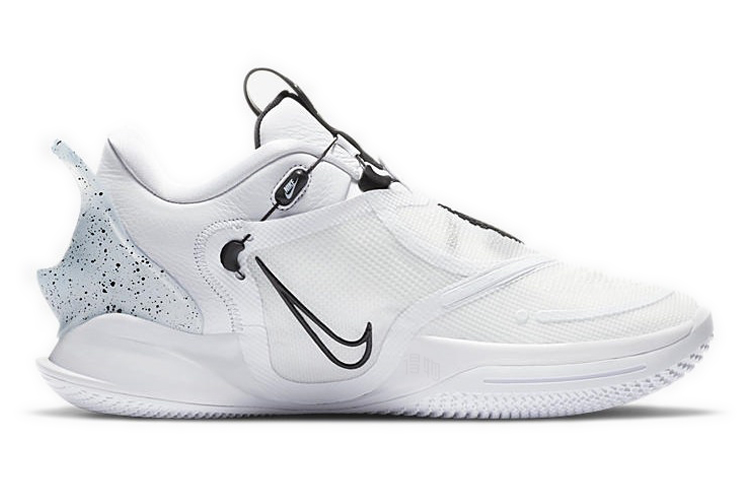 Мужские кроссовки Nike Adapt bb 2.0 Oreo (черно-белые) — фото 2