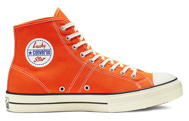 Кеды Converse Lucky Star (оранжевые) — Оранжевый — фото 2