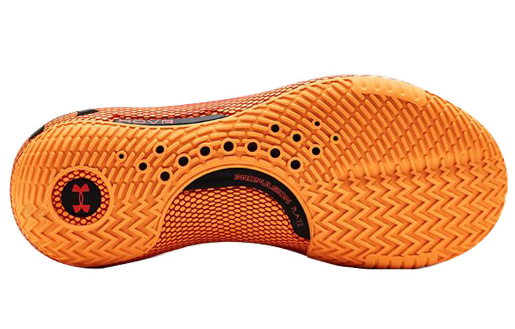 Кроссовки Under Armour HOVR Havoc 2 (красно-желтые) — фото 5
