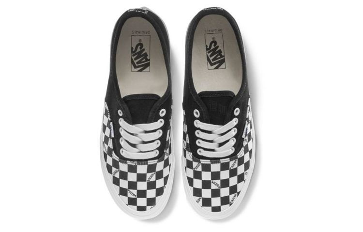 Кеды Vans Authentic (черно-белые в клетку) — фото 3