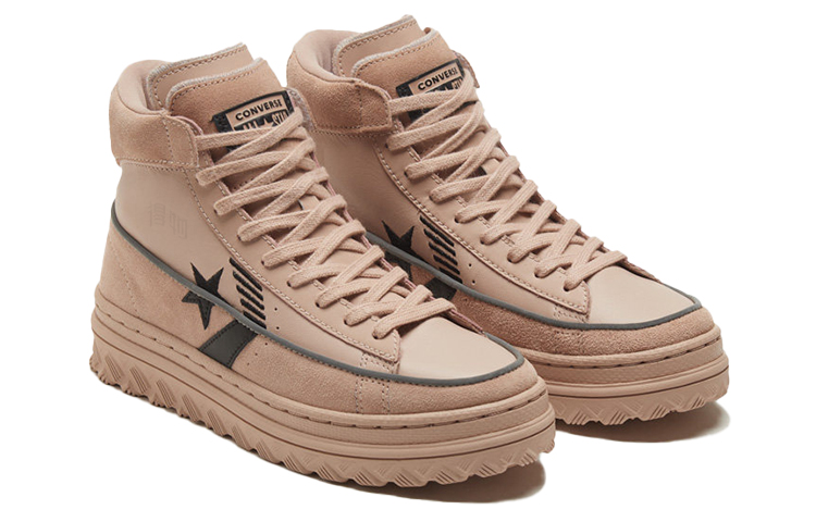 Кеды Converse Cons Pro Leather (розовые) — 藕粉 — фото 3