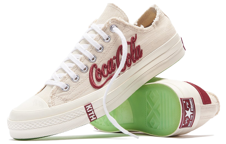 Кеды KITH x Converse Chuck Taylor All Star (красно-белые) — фото 5