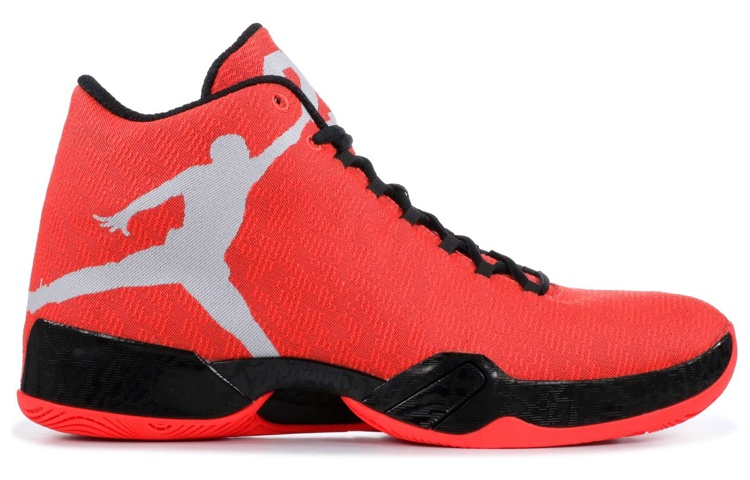 Мужские кроссовки Jordan Air Jordan 29 (красные) — 射线红23/白/黑 — фото 2