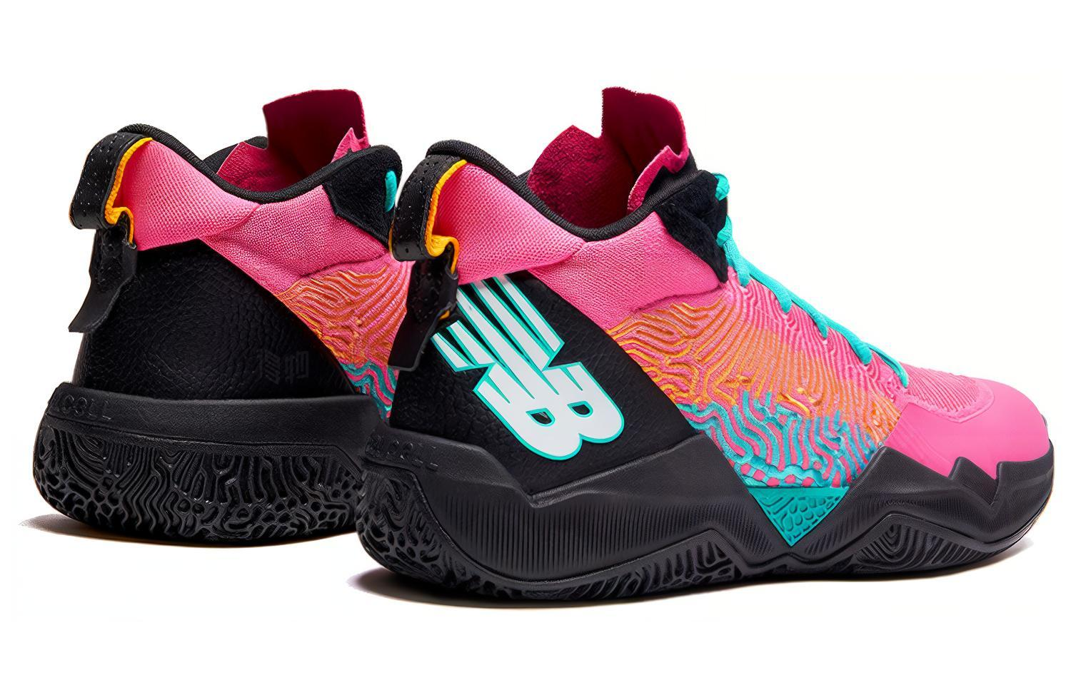 Мужские кроссовки New Balance New Balance NB 2WXY City Edition (черно-розовые) — 牡丹粉/黑 — фото 4