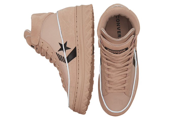 Кеды Converse Cons Pro Leather (розовые) — 藕粉 — фото 4