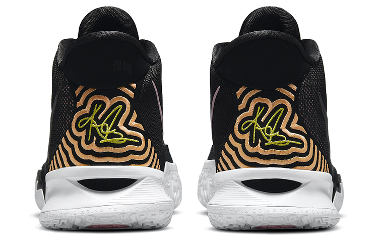 Мужские кроссовки Nike Kyrie 7 TPU (черно-белый) — фото 5