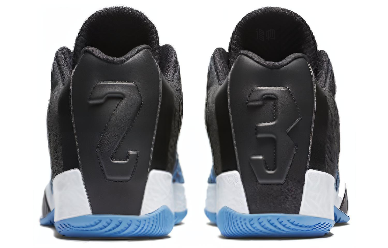 Мужские кроссовки Jordan Air Jordan 29 Low UNC (сине-черные) — фото 4