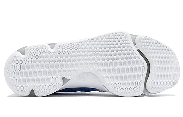 Мужские кроссовки Nike KD 9 Home (сине-белые) — фото 4