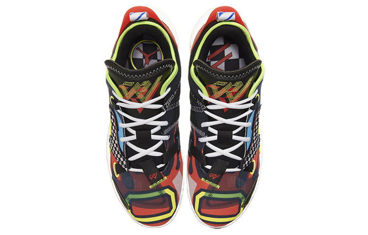 Кроссовки Jordan Why Not Zer0.4 PF "Marathon" (черно-желтые) — фото 4