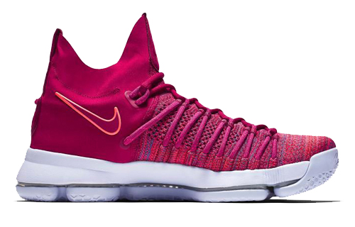 Мужские кроссовки Nike KD 9 ELITE Zoom (розовые) — Розовый — фото 2