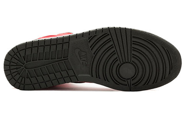 Мужские кроссовки Jordan Air Jordan 1 Retro Premier Gucci (красные) — фото 5