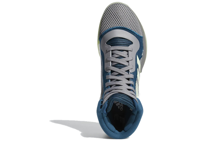 Мужские кроссовки adidas Marquee Boost (серо-сине-зеленый) — фото 5