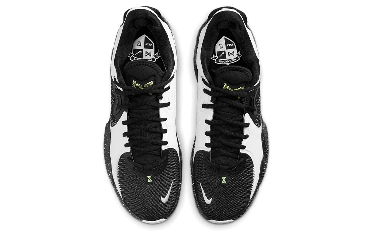 Мужские кроссовки Nike PG 5 (черно-белые) — фото 4
