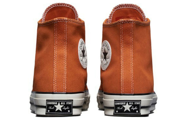 Кеды Converse Chuck 70 (оранжево-белые) — фото 5