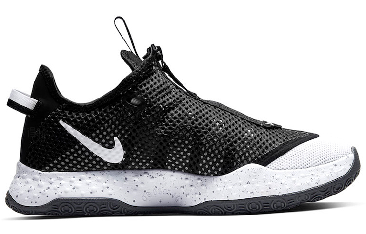 Кроссовки Nike PG 4 Oreo (черныйбелый) — Чёрныйбелый — фото 2