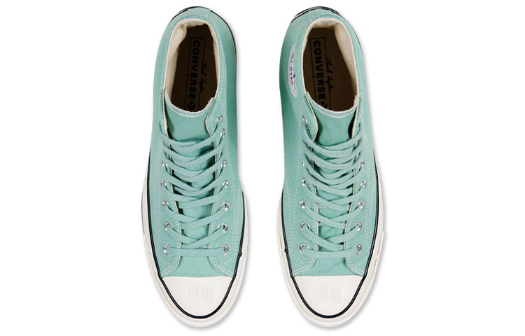 Кеды Converse Chuck Taylor All Star 70s Hi (мятный) — 薄荷绿 — фото 4