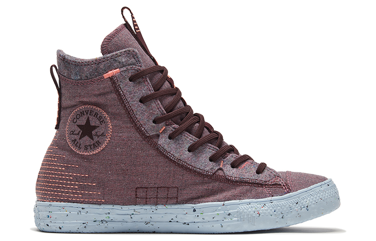 Кеды Converse Chuck Taylor All Star Crater (бордовые) — фото 2