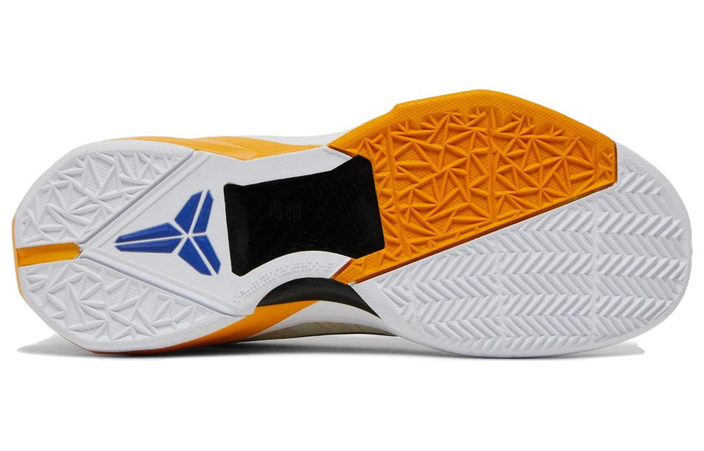 Мужские кроссовки Nike Zoom Kobe 7 Lakers Home (белые) — фото 5