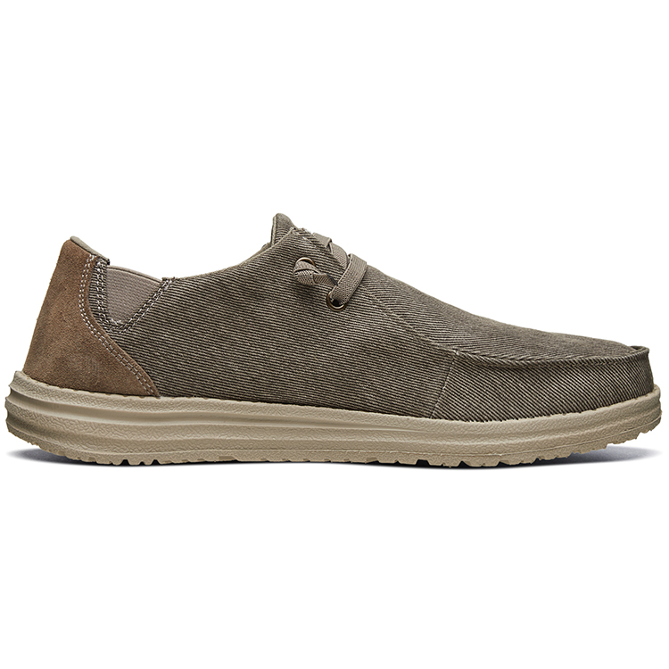 Мужские кеды Skechers Melson (каки) — Хаки — фото 2