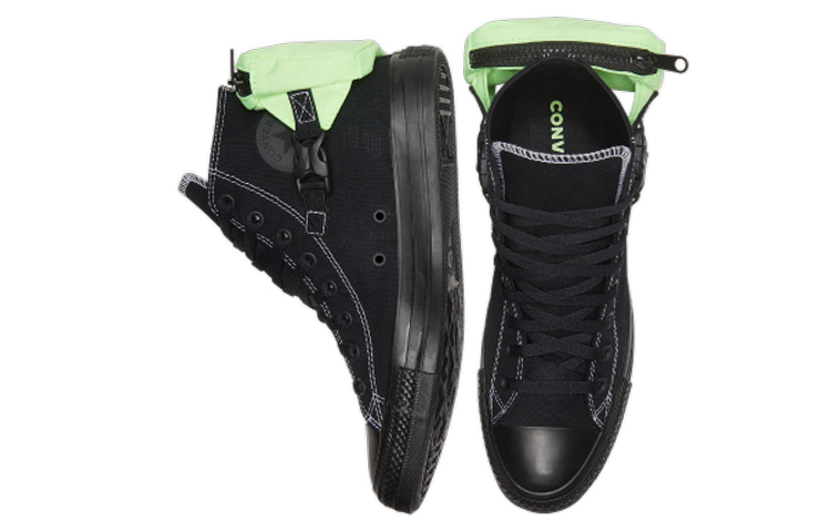 Кеды Converse All Star Buckle Up (черные) — фото 4