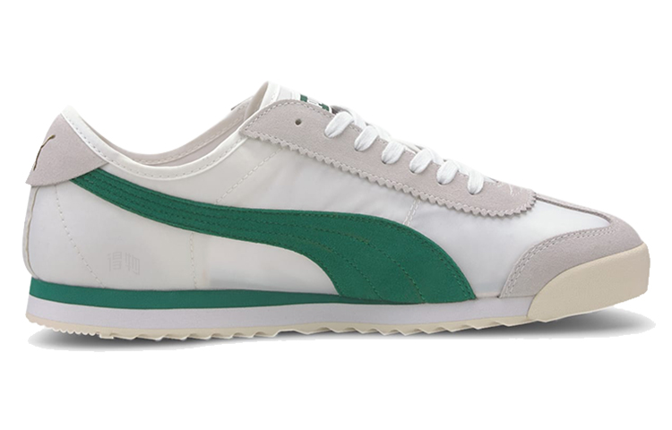 Кроссовки Puma Roma 68 Nylon (бело-зеленые) — фото 2