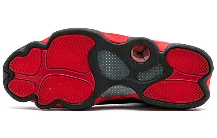 Мужские кроссовки Jordan Air Jordan 13 Retro (черно-красные) — фото 5