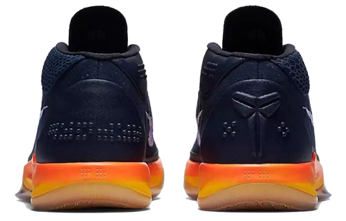Мужские кроссовки Nike Kobe AD mid Rise OG (сине-желтые) — Синий / жёлтый — фото 4