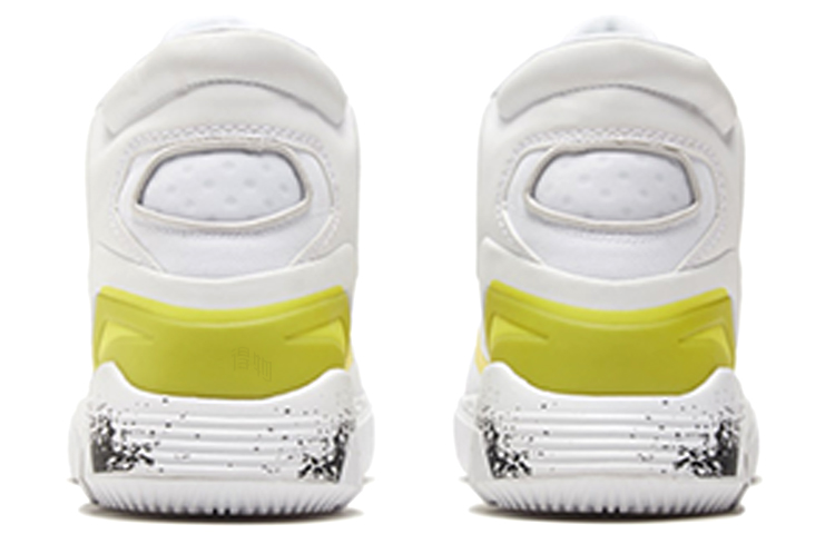 Кроссовки Converse G4 (бело-черно-желтые) — Белый / чёрный / жёлтый — фото 5