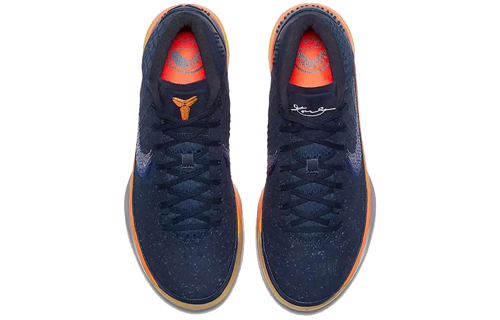 Мужские кроссовки Nike Kobe AD mid Rise OG (сине-желтые) — Синий / жёлтый — фото 3