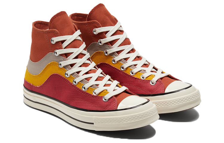 Кеды Converse Chuck Taylor All Star 1970s (красно-желтые) — Красный / жёлтый — фото 4