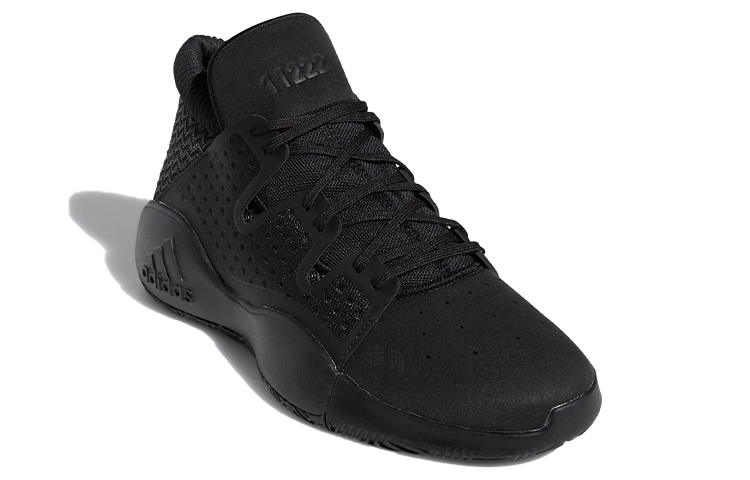 Мужские кроссовки adidas PRO Vision (черные) — фото 3