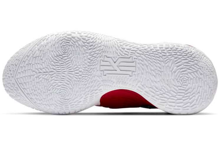 Кроссовки Nike Kyrie Low 3 (черно-красные) — фото 6