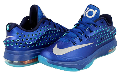 Мужские кроссовки Nike KD 7 Elite Elevate (синие) — фото 3